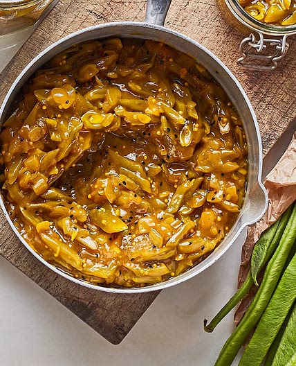 Runner bean chutney