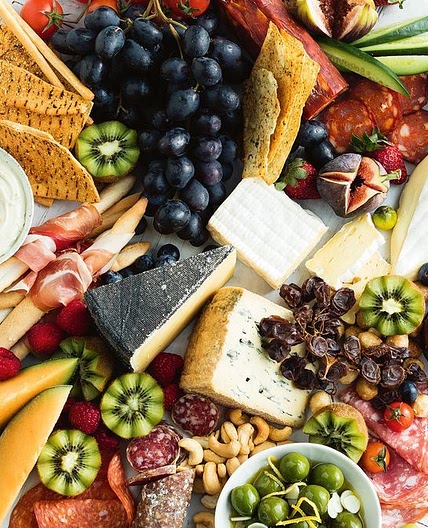 Ultimate cheese platter