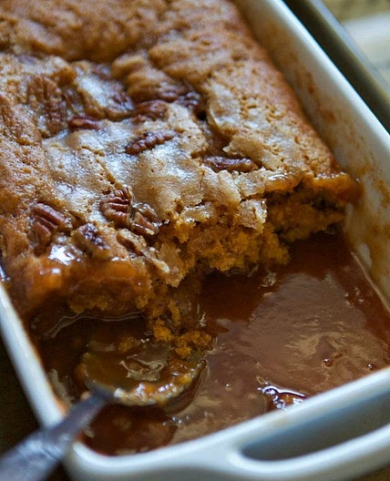 Pumpkin Pecan Cobbler