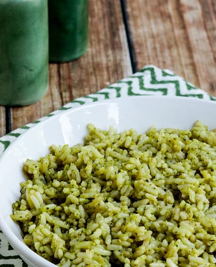 Lemon Pesto Rice Recipe