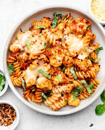 Chicken Parmesan Pasta