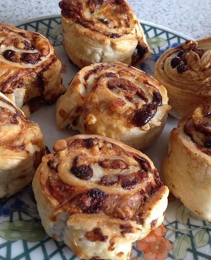 Cheese and Vegemite Pinwheels recipe