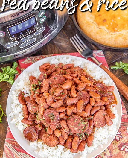 Slow Cooker Red Beans and Rice