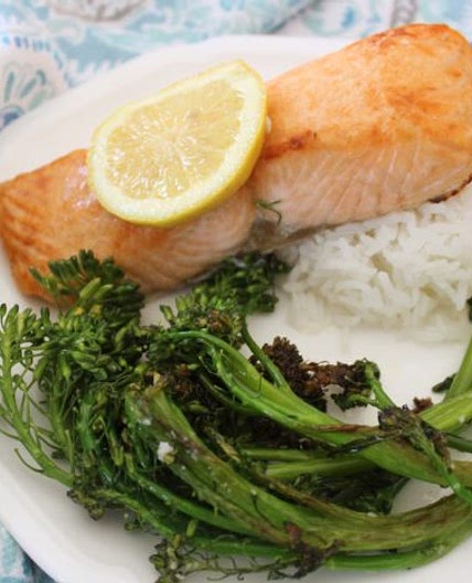 Basic Broiled Salmon
