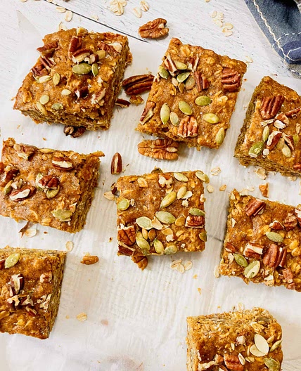 Oatmeal Pumpkin Bars