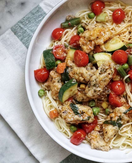 Easy Chicken Primavera
