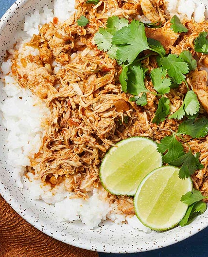 Slow Cooker Lime Cilantro Chicken
