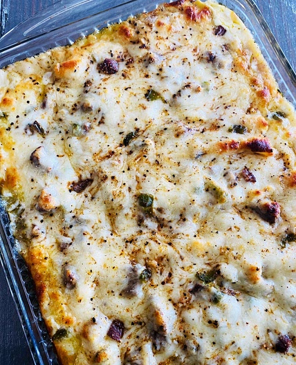 Grilled Philly Cheesesteak Enchiladas