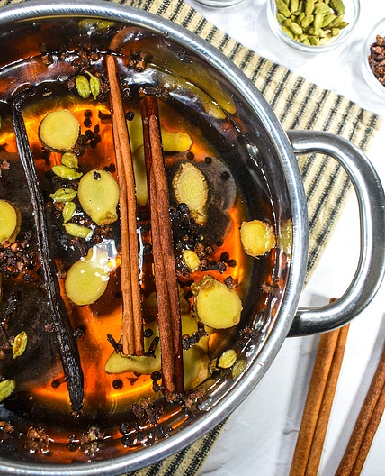 Vanilla Simmer Pot with Chai