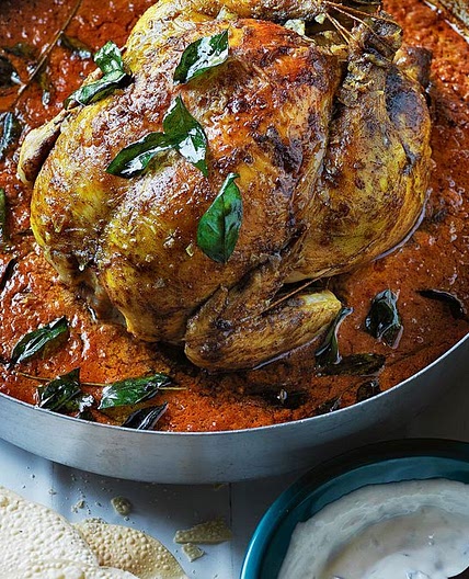 Baked butter chicken