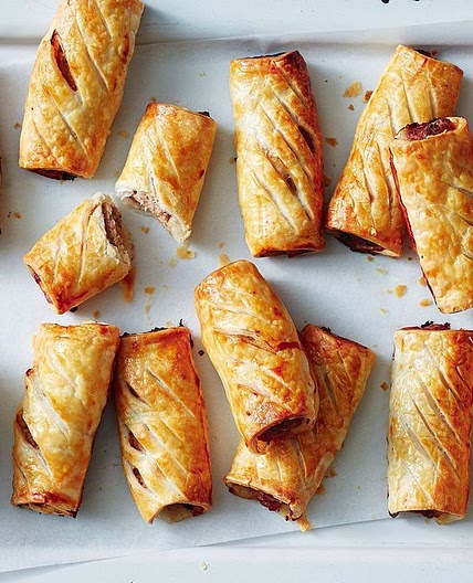 4-Ingredient Sweet and Sour Pork Sausage Rolls recipe