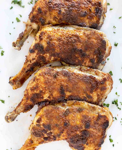 Easy Baked Chicken Leg Quarters