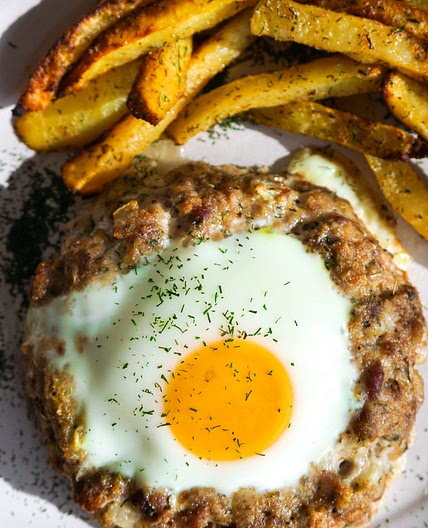 Mini Bomb Meatloaf Recipe with Eggs