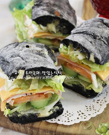 치아바타샌드위치 참 쉬운 방학 한끼식사~#