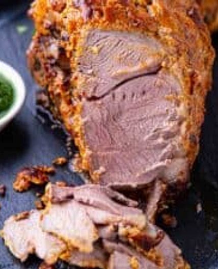 Roast Indian Leg of Lamb