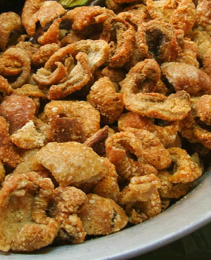 Receita de Torresmo pururuca com pinga