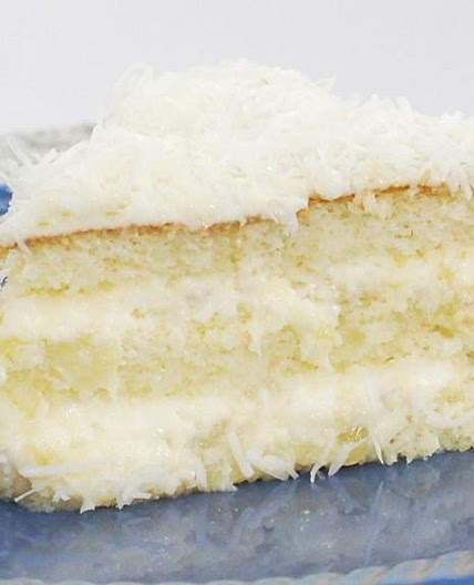 Receita de Bolo gelado de abacaxi com coco