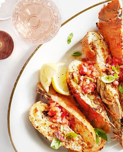 Grilled Balmain bugs catalana