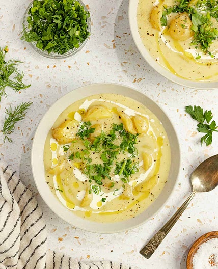 Healthy Potato Soup Recipe