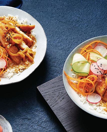 Easy Japanese chicken katsu curry recipe