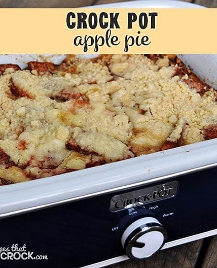 Crock Pot Apple Pie