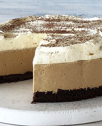 Fluffy cappuccino cheesecake recipe