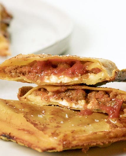 10-minute jaffle maker lasagne recipe