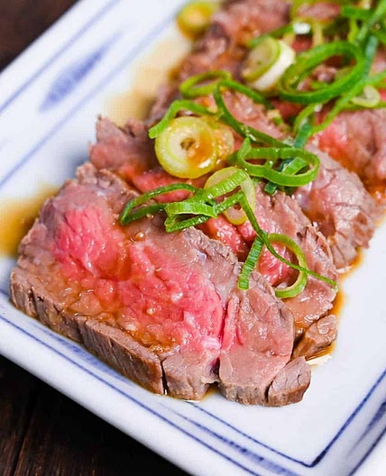 Beef Tataki (Japanese Seared Beef Fillet)