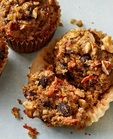 Carrot & Banana Muffins