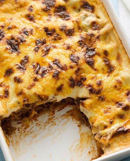 Spinach and beef cannelloni