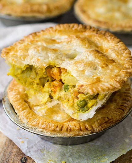 Vegetable Curry Pies