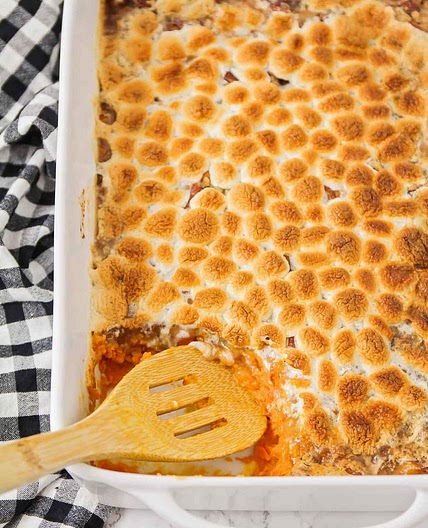 Sweet Potato Casserole with Marshmallows Recipe