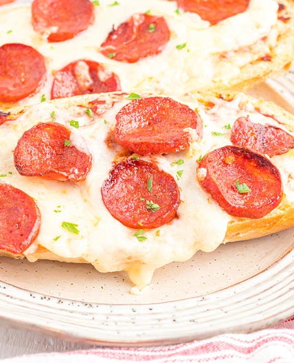 Air Fryer French Bread Pizza