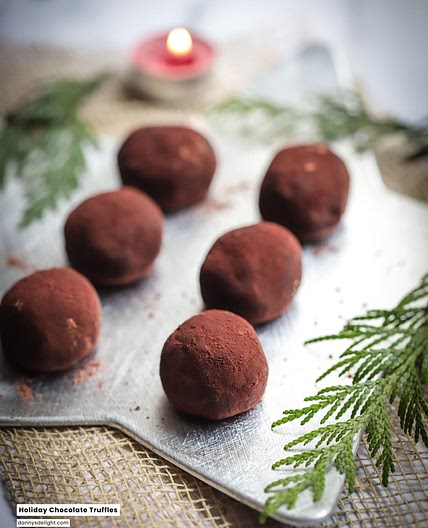 Holiday Chocolate Truffles