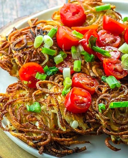 The Crispiest Potato Latkes