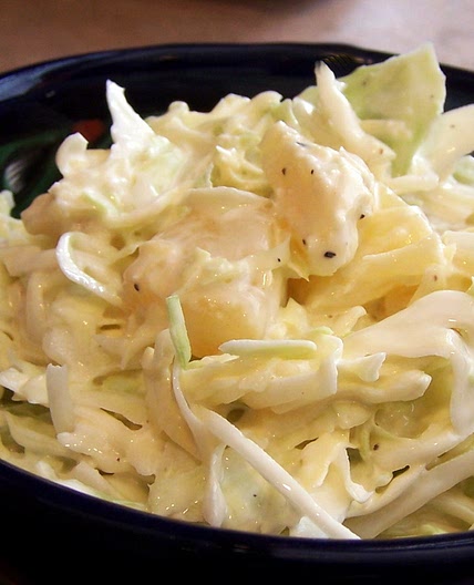 Lorri's Pineapple Coleslaw
