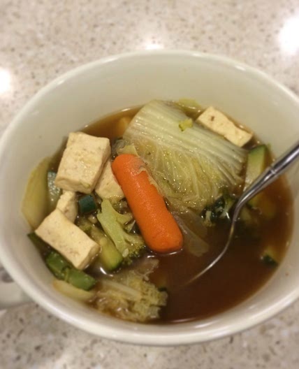 Thai Vegetable Tofu Soup