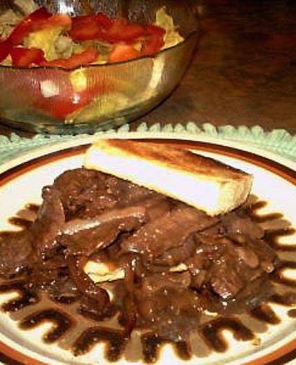 Caramelized Onion Steak Sandwich