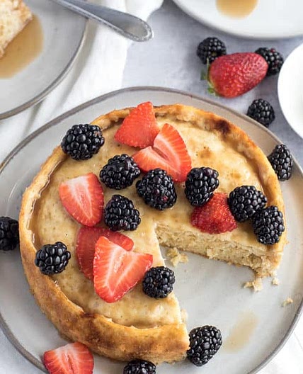 Instant Pot Giant Oatmeal Pancake
