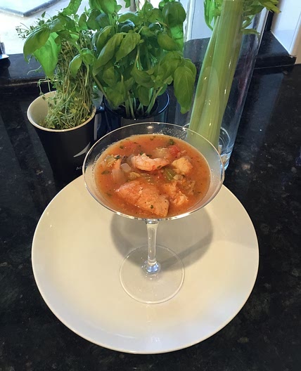 Bright Seafood Stew for Two