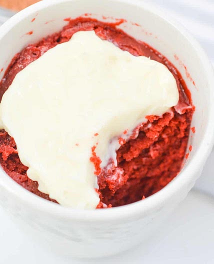 Red Velvet Mug Cake