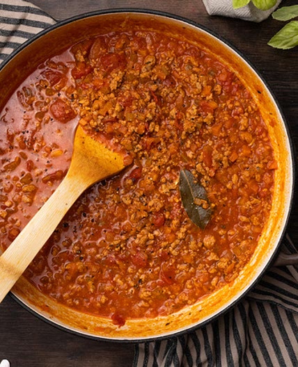 Rich Turkey Tomato Bolognese Recipe