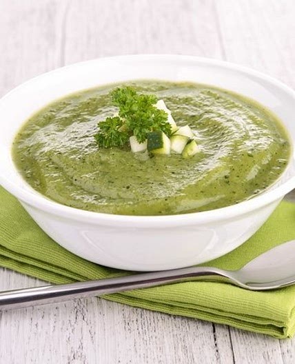 Crema de calabacín light