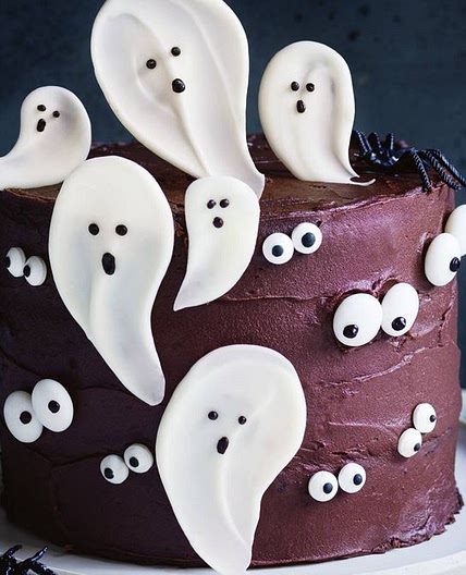 Halloween layer cake recipe