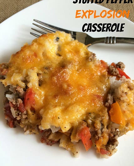 Stuffed Pepper Explosion Casserole