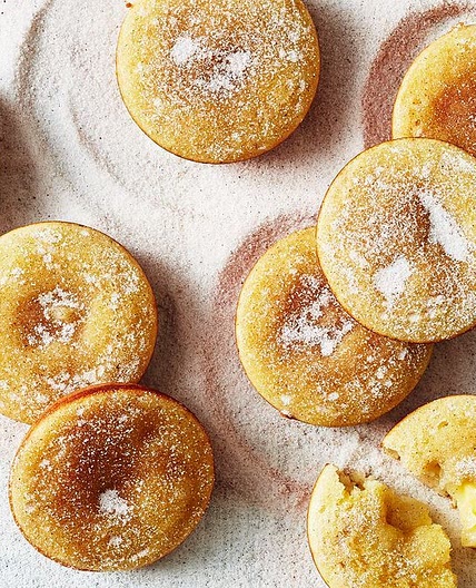 Pie maker apple and custard doughnuts recipe