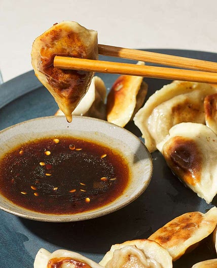 Pork and Shrimp Potstickers