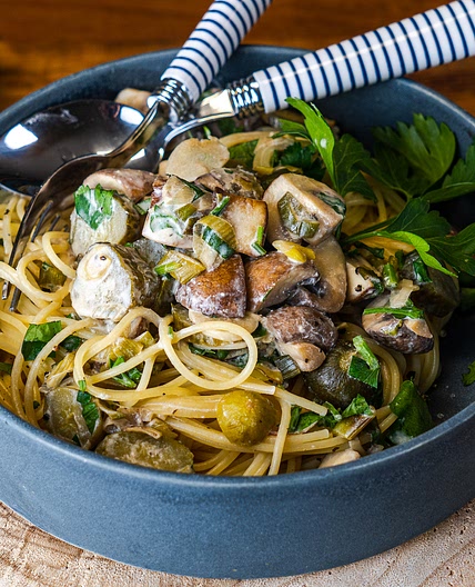 Vegane Pasta "Stroganoff"