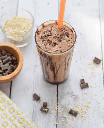 Coffee Banana Oat Smoothie