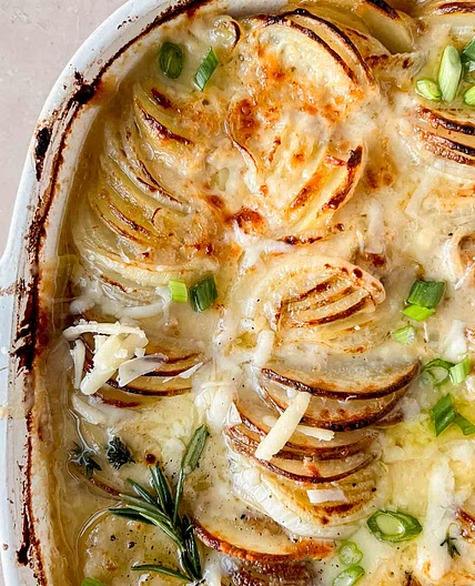 French Onion Potatoes